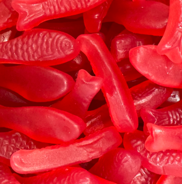 Vegan Gummy Cherry Fish