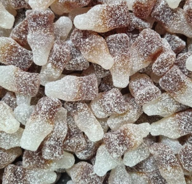 Vegan Fizzy Cola Bottles