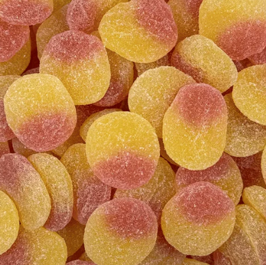 Fizzy Peach Rounds