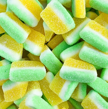Fizzy Pina Colada Slices