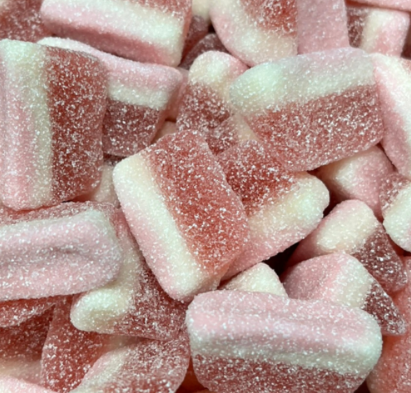 Fizzy Strawberry Slices
