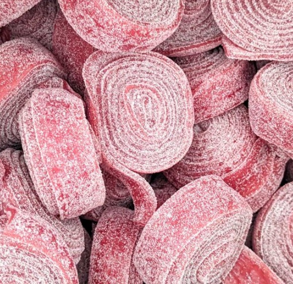 Fizzy Strawberry Wheels