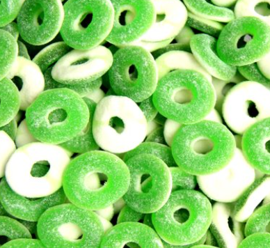 Fizzy Apple Rings
