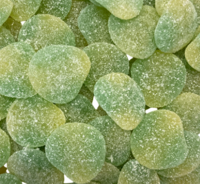 Haribo Fizzy Green Peaches