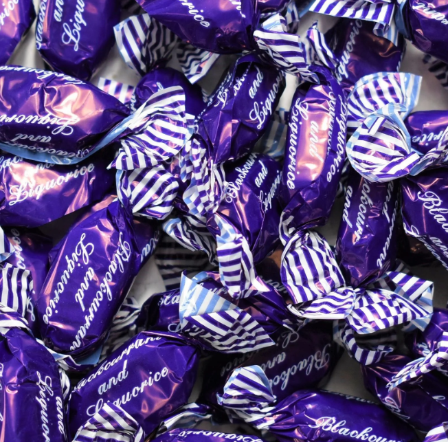 Hard Boiled Blackcurrant Liquorice