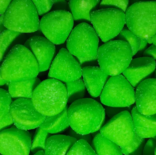 Green Paintball Marshmallows
