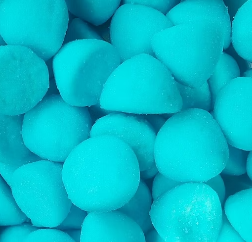 Blue Paintball Marshmallows