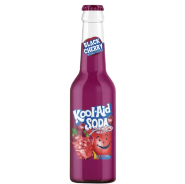 Kool Aid Soda Black Cherry 355ml