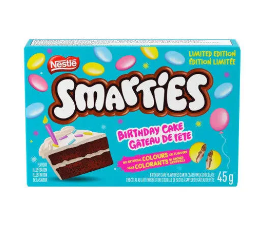 Smarties Birthday Cake 45g