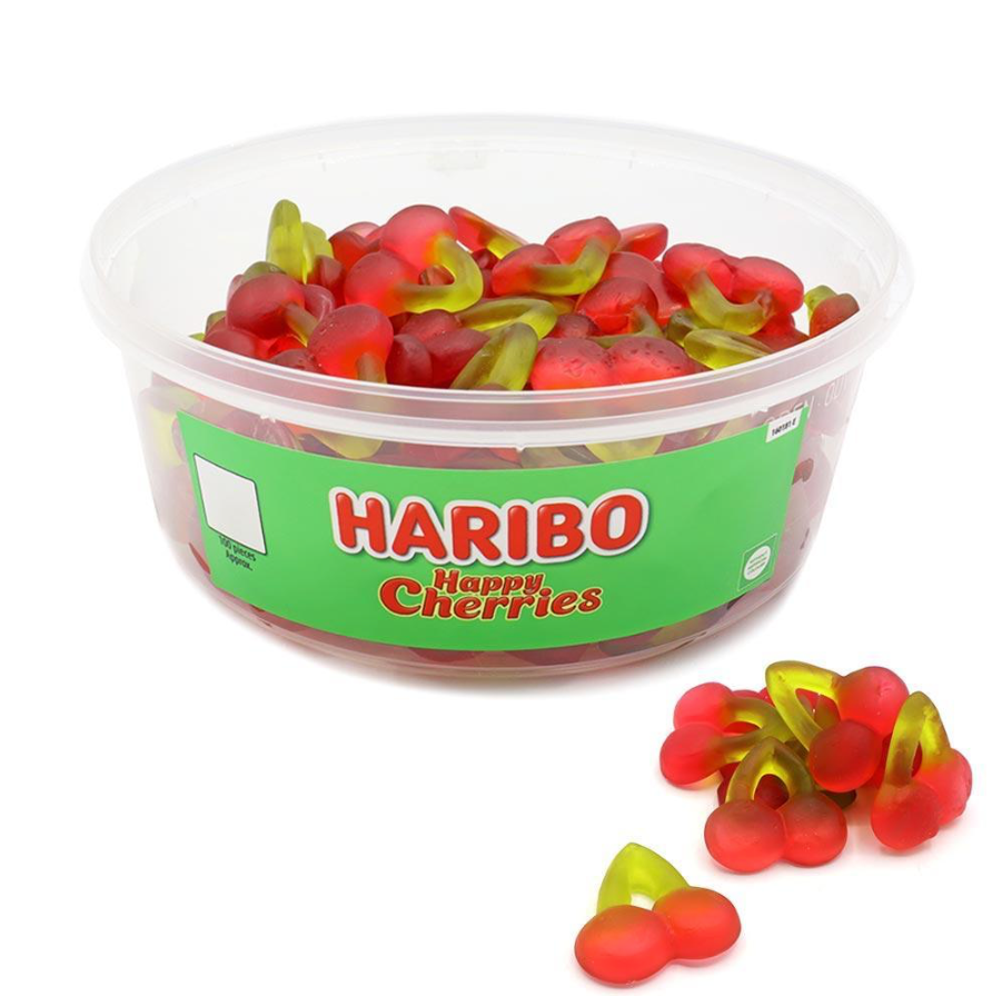 Haribo Happy Cherries Tub 770g