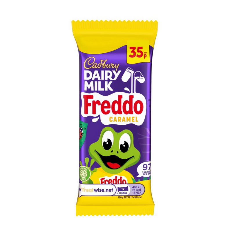 Cadbury Dairy Milk Freddo Caramel Chocolate Bar 19g
