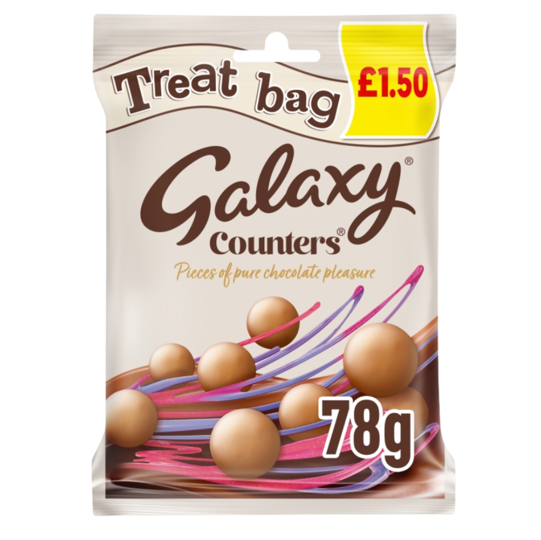 Galaxy Counters Chocolate 78g