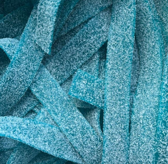 Fizzy Blue Raspberry Belts