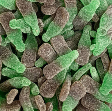 Fizzy Lime & Cola Bottles