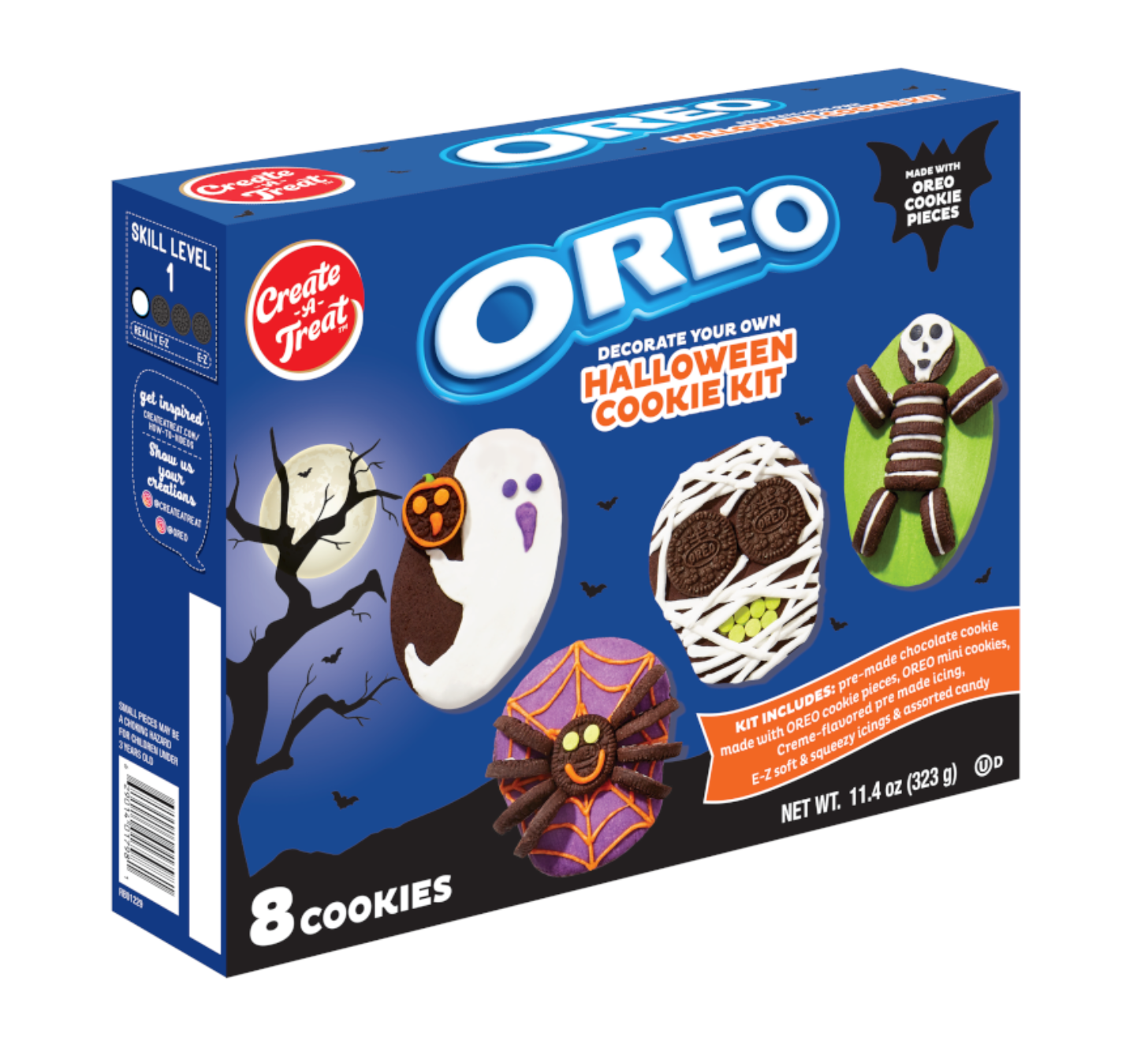 Create-A-Treat Oreo Halloween Cookie Kit 323g