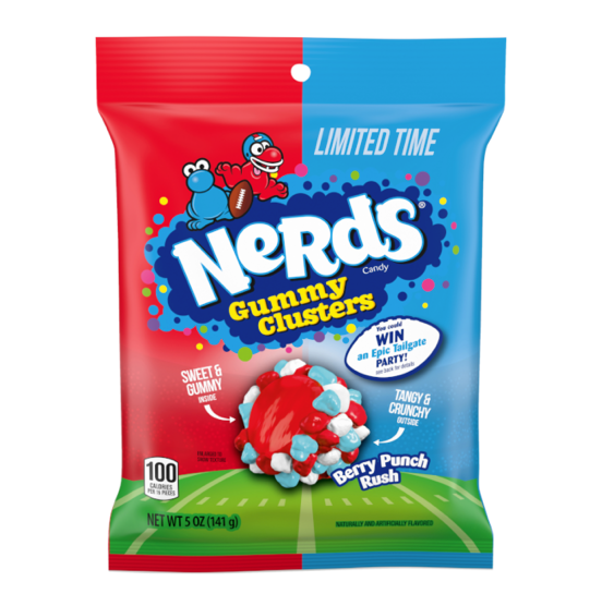 Nerds Berry Punch Rush Gummy Clusters 141g