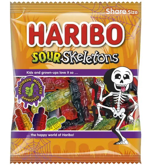 Haribo Sour Skeletons 140g