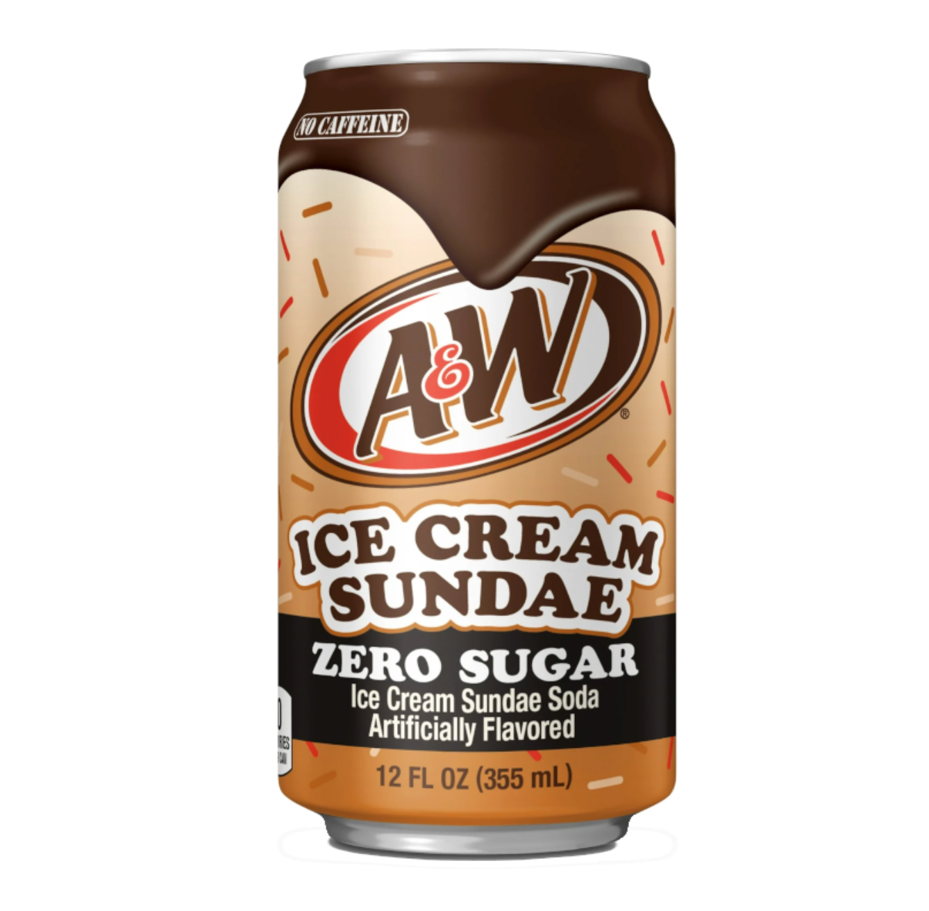 A&W Ice Cream Sundae Zero Sugar 355ml