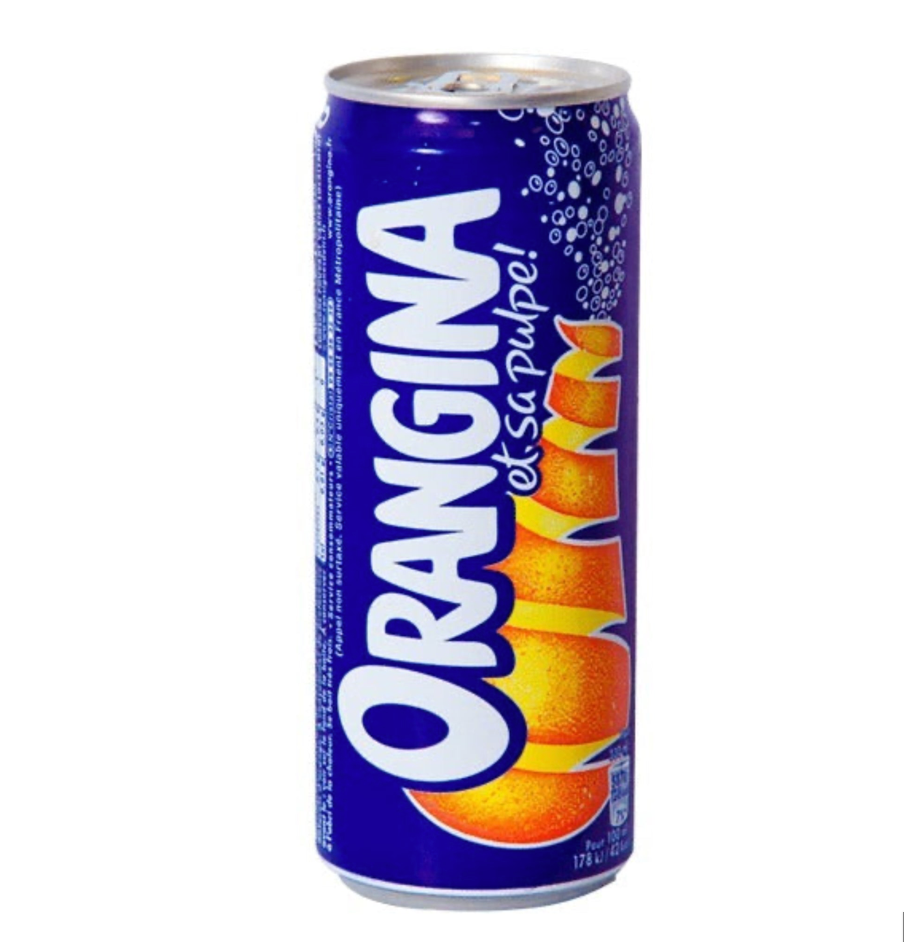 Orangina Soda Can 330ml