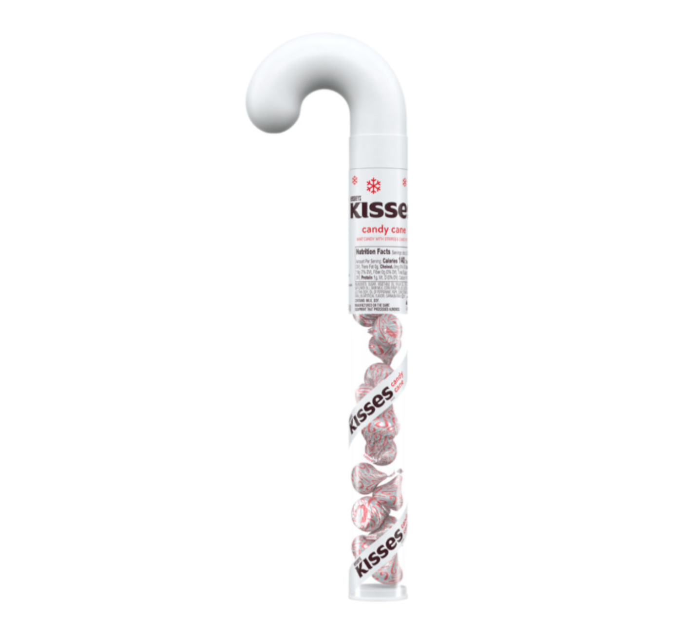 Hershey's Candy Cane Kisses Filled Cane 59g