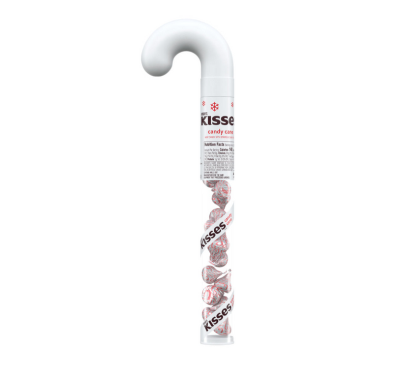 Hershey's Candy Cane Kisses Filled Cane 59g