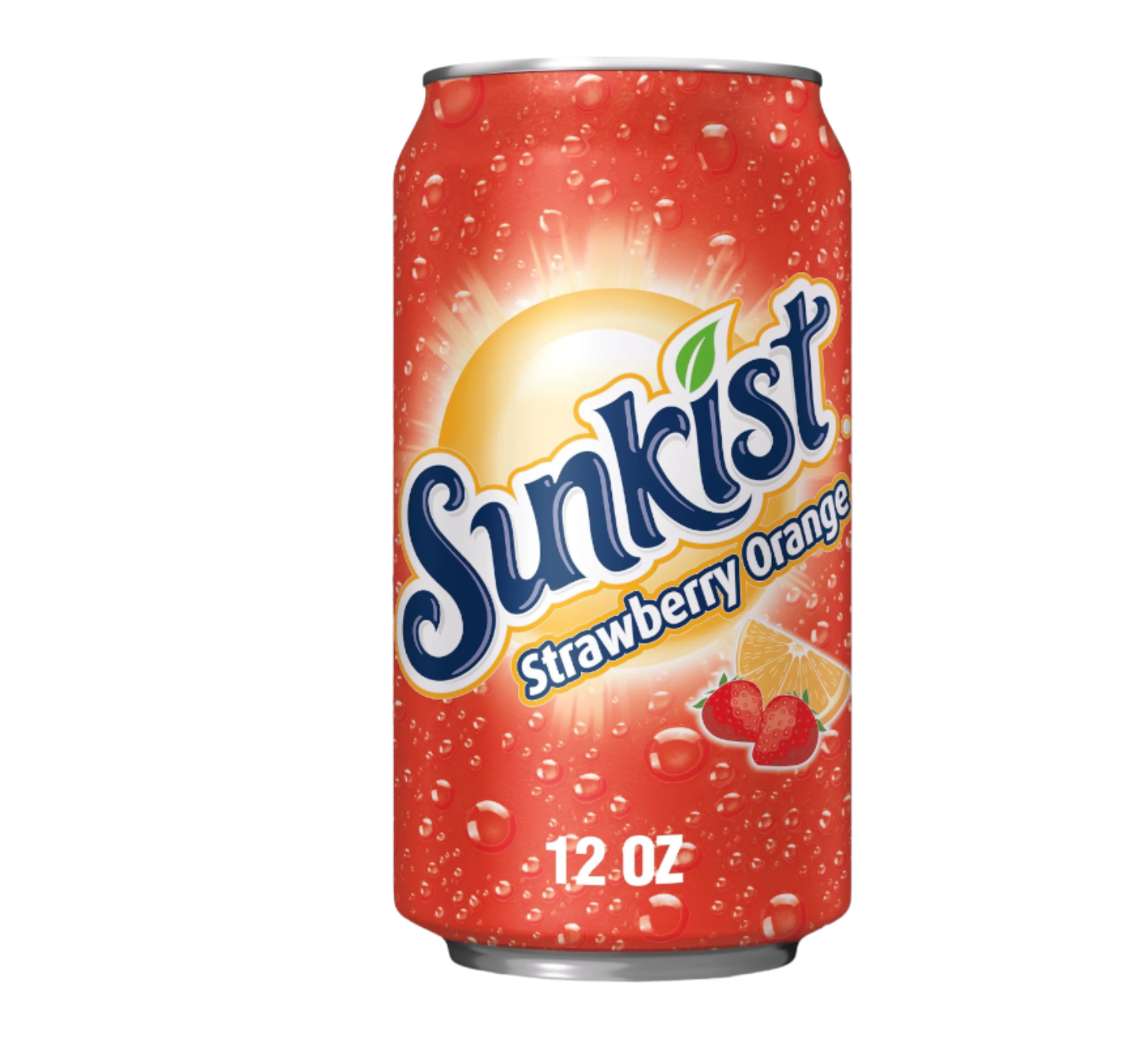 Sunkist Strawberry Orange Soda 355ml