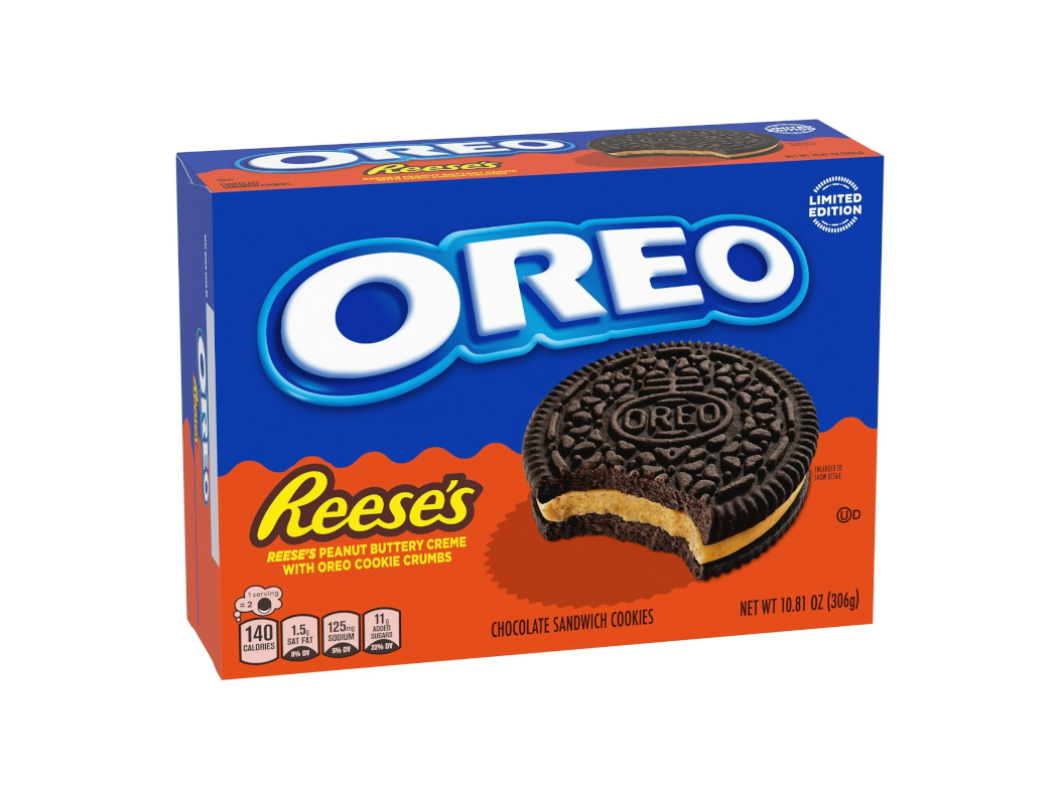 Oreo Reese's Peanut Butter Sandwich Cookies 306g