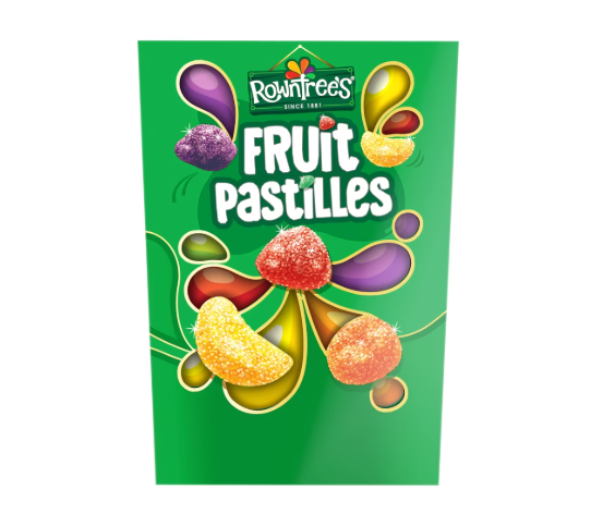 Rowntree's Fruit Pastilles Sweets Carton 320g