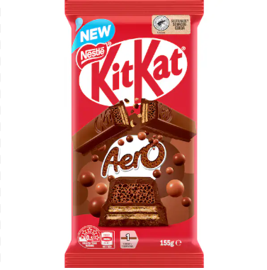 Nestle Kit Kat Aero Milk Chocolate 155g