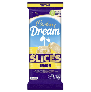 Cadbury Dream Lemon Slices 170g