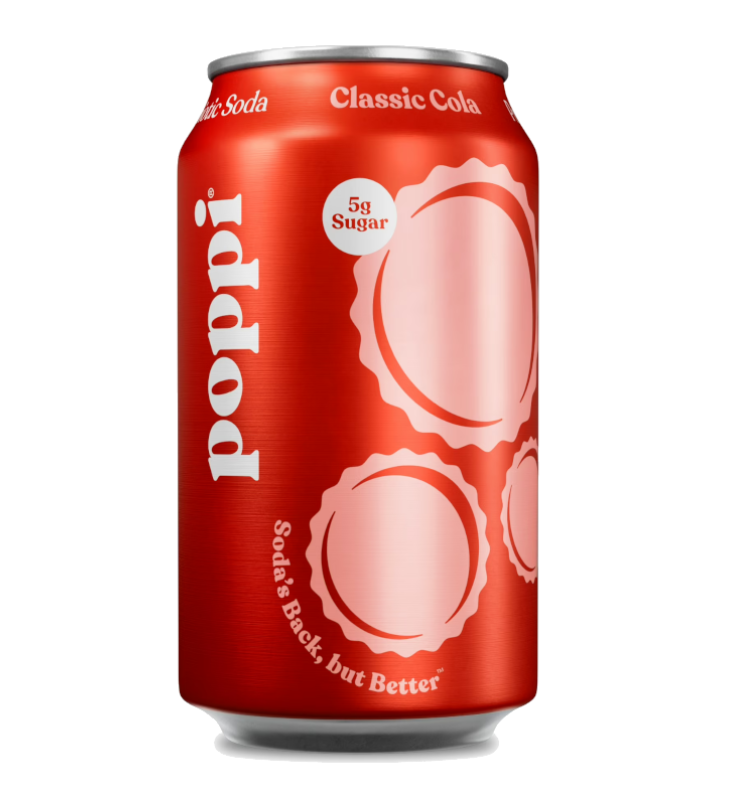 Poppi Prebiotic Soda Classic Cola 355ml