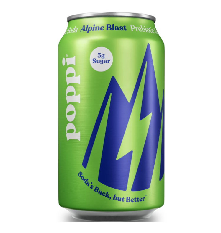 Poppi Prebiotic Soda Alpine Blast 355ml