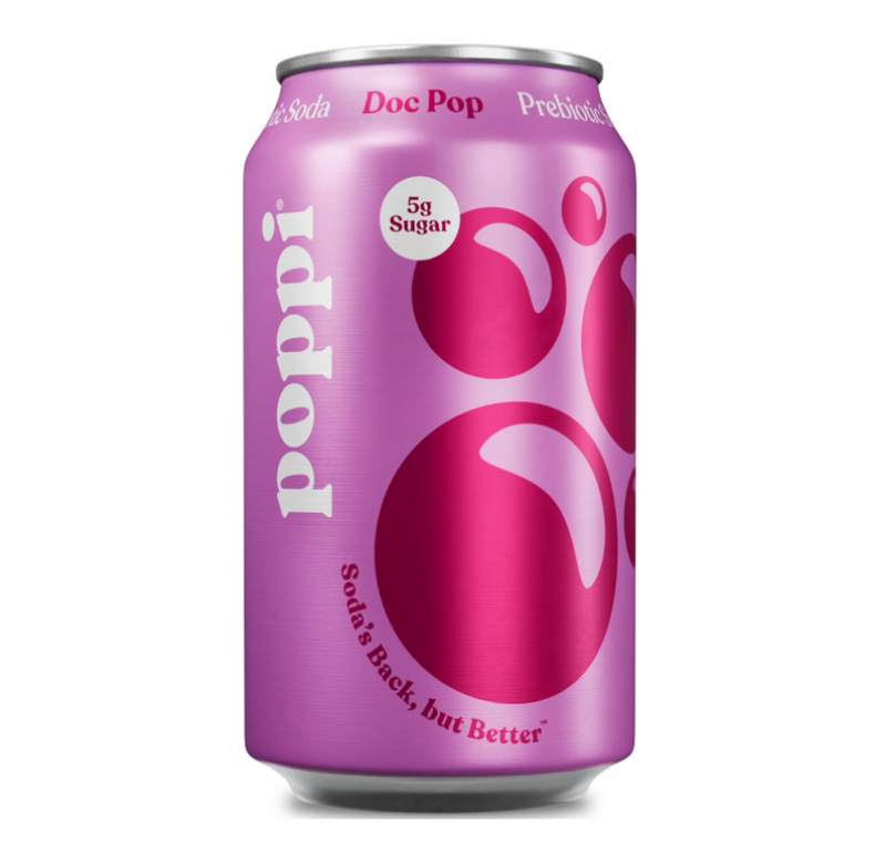 Poppi Prebiotic Soda Doc Pop 355ml