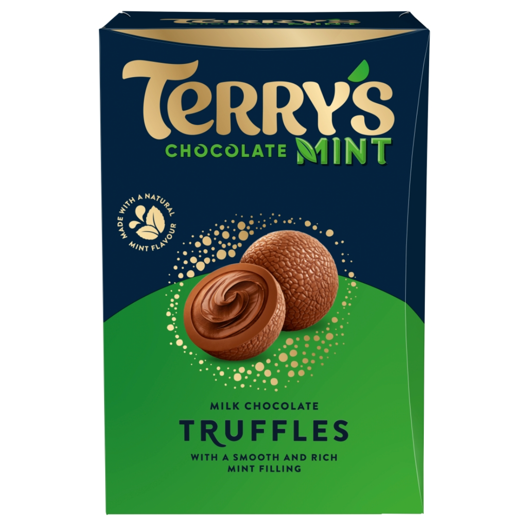 Terry's Chocolate Mint Milk Truffles Box 200g