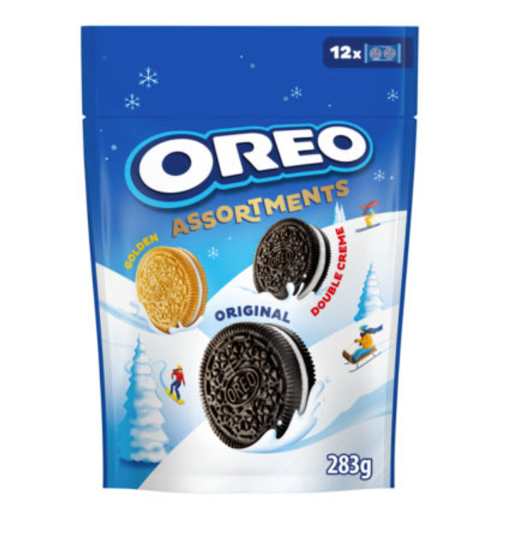 Oreo Assorted Biscuits Pouch 283g