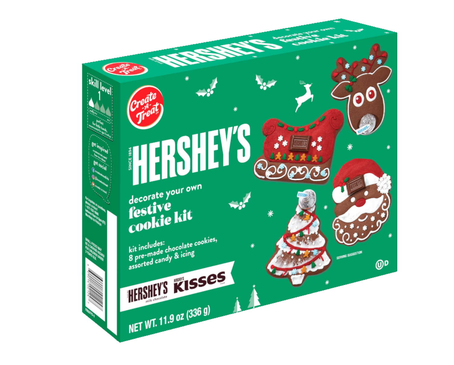 Create-A-Treat Hershey's Festive Cookie Kit 336g