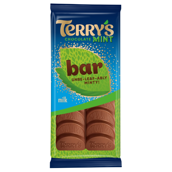 Terry's Milk Chocolate Mint Bar 90g
