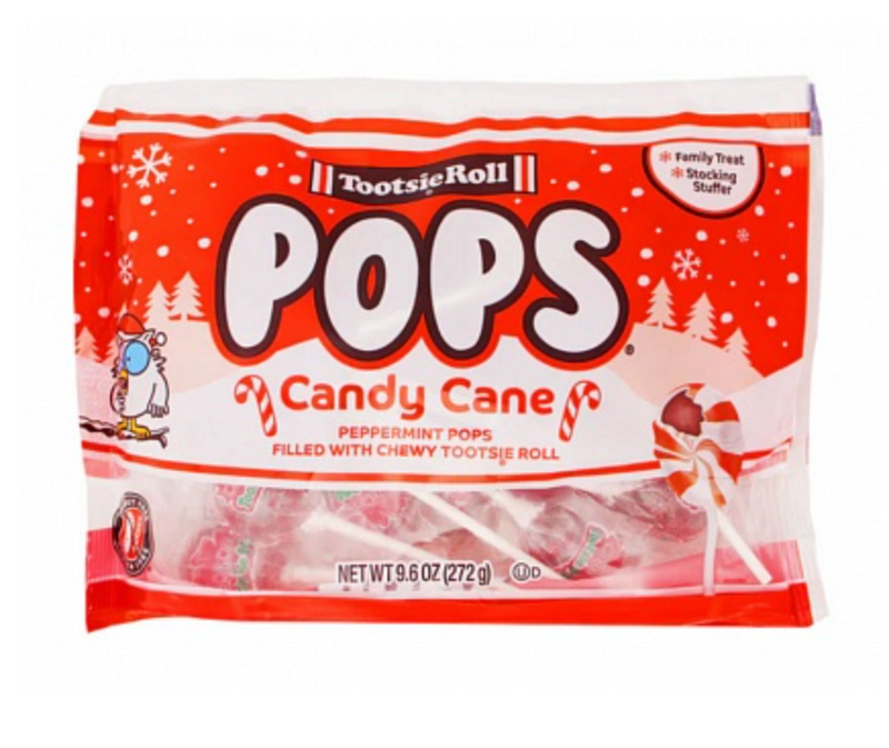 Tootsie Pops Candy Cane 272g