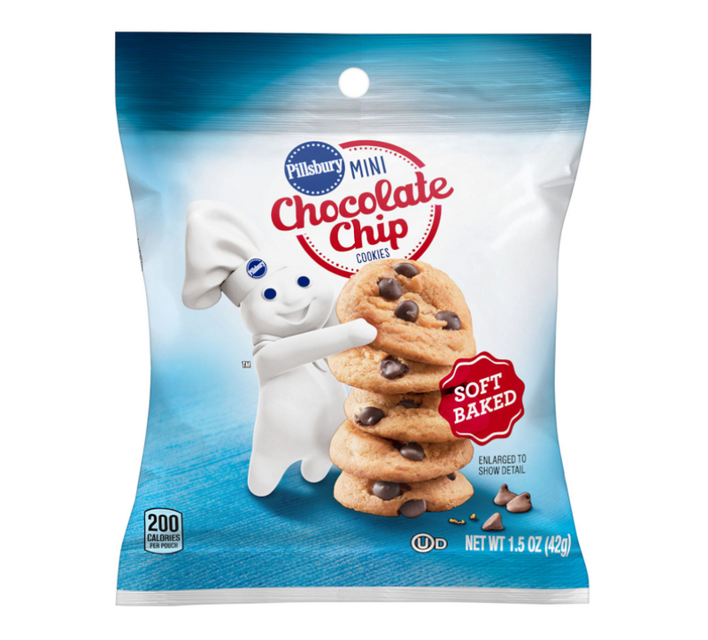 Pillsbury Soft Baked Mini Chocolate Chip Cookies 42g
