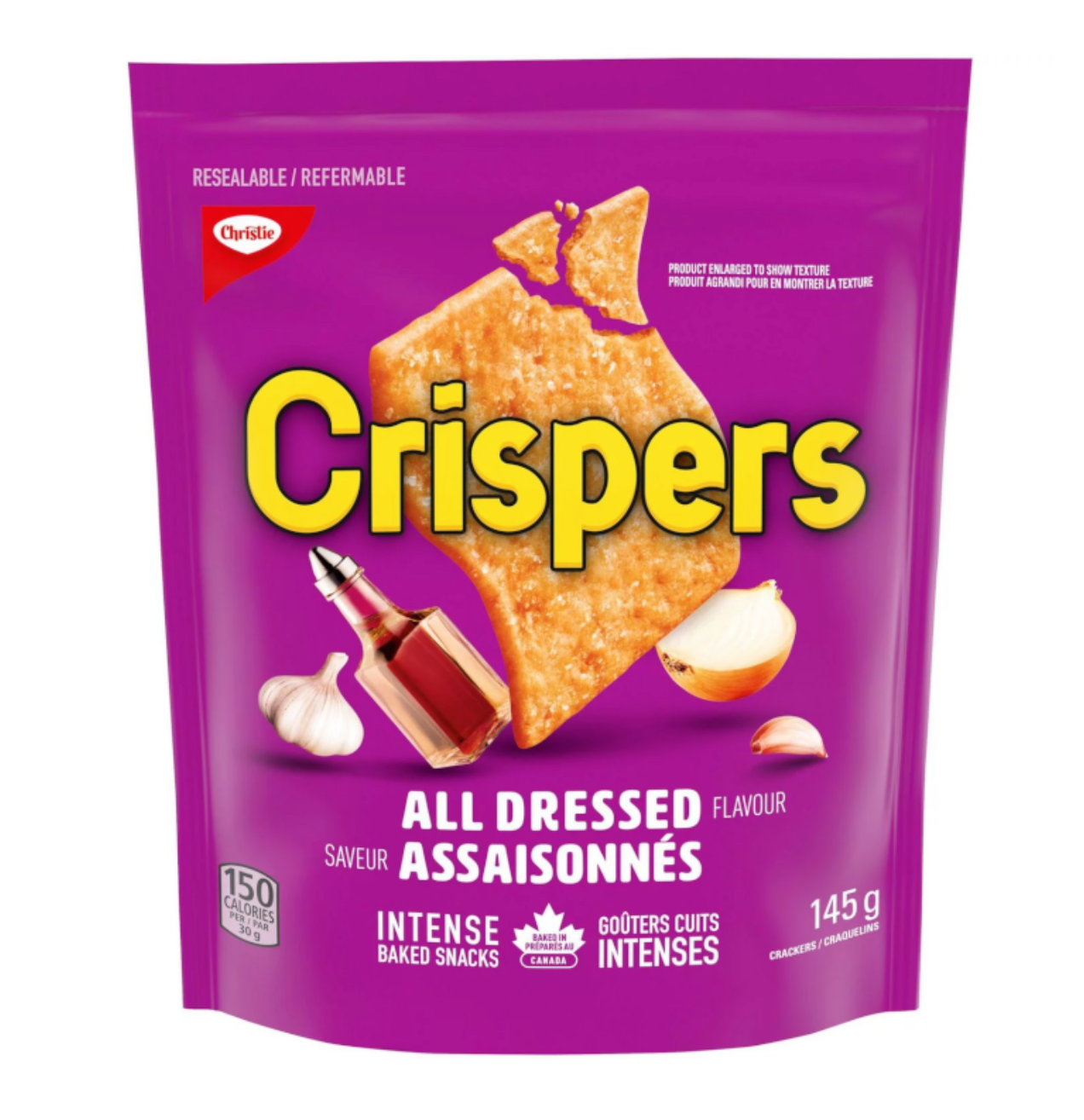 Crispers All Dressed Crackers 145g