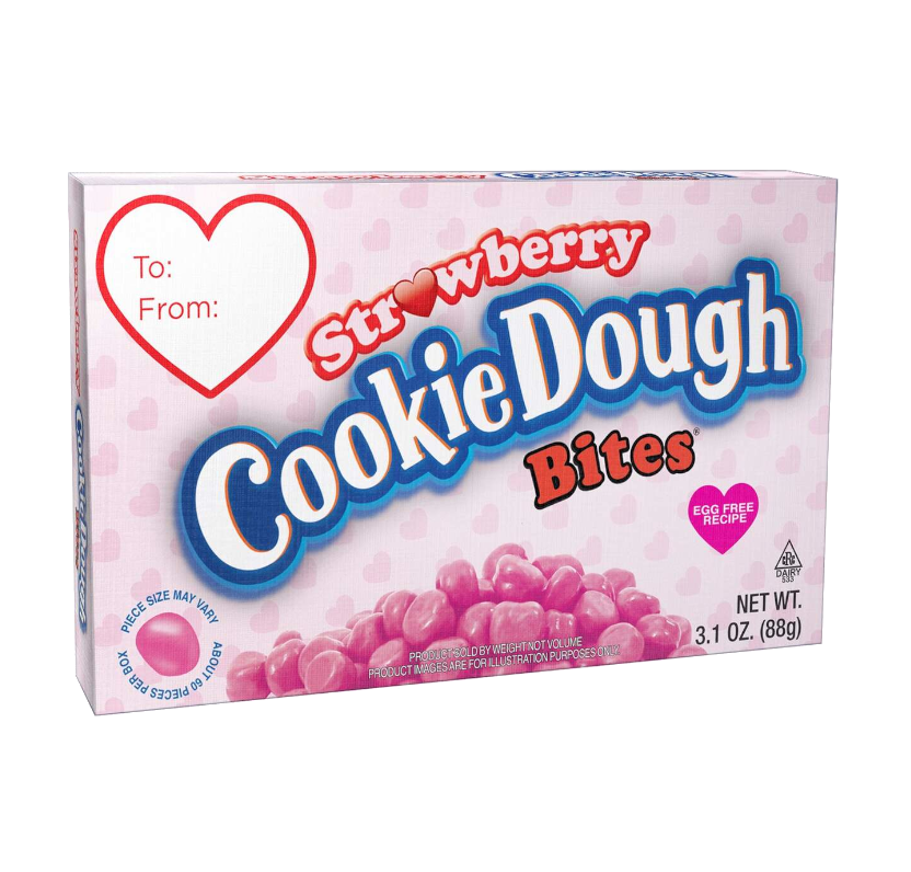 Cookie Dough Bites Valentine's Strawberry 88g