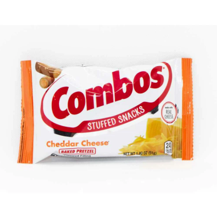 Combos Cheddar Cheese Pretzel 51g