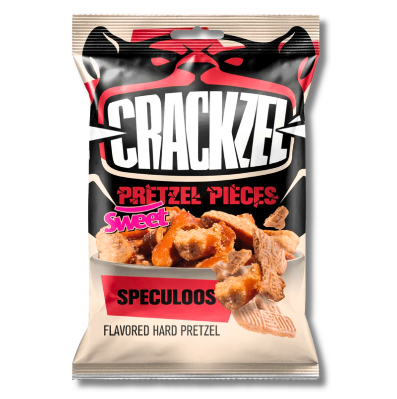 Crackzels Pretzel Pieces Speculoos 85g
