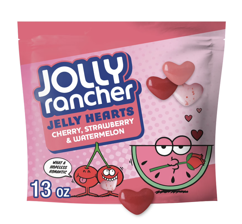 Jolly Rancher Jelly Bean Hearts 368g