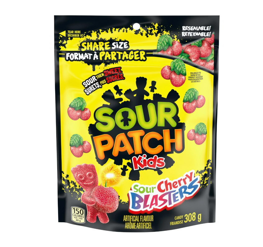 Sour Patch Kids Cherry Blasters Share Size 308g