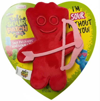 Sour Patch Heart Box With Teddy 100g