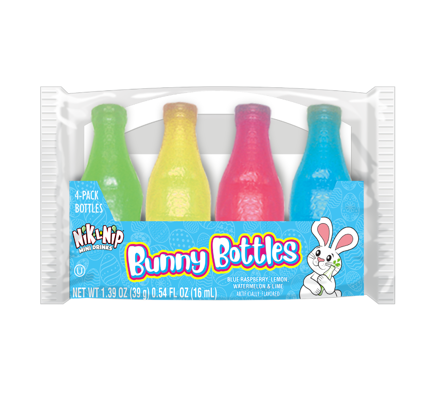 Nik-L-Nip Mini Drinks Bunny Bottles 39g