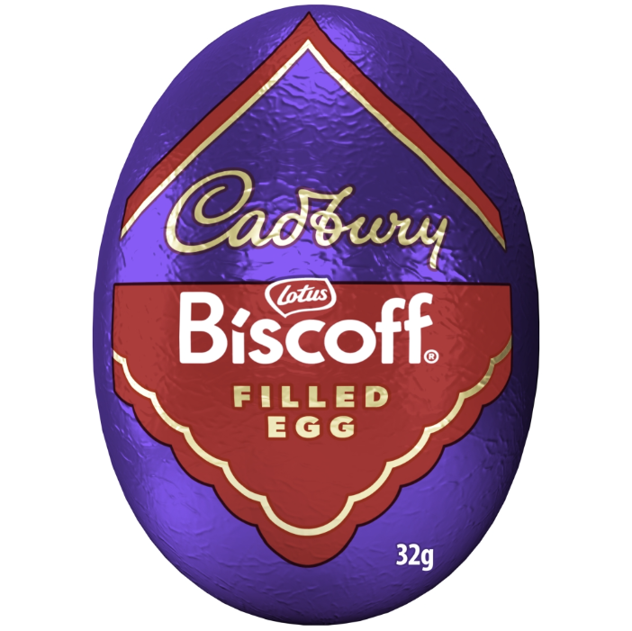 Cadbury Biscoff Chocolate Egg 32g