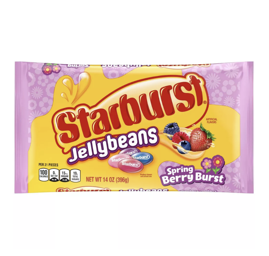 Starburst Easter Berry Burst Jellybeans Candy 396g