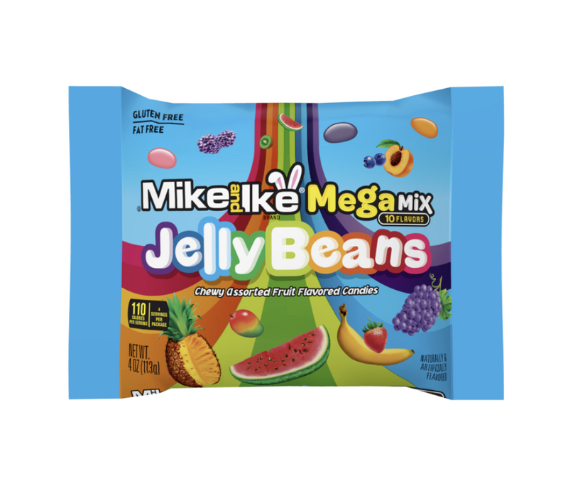 Mike & Ike Mega Mix Jelly Beans 113g